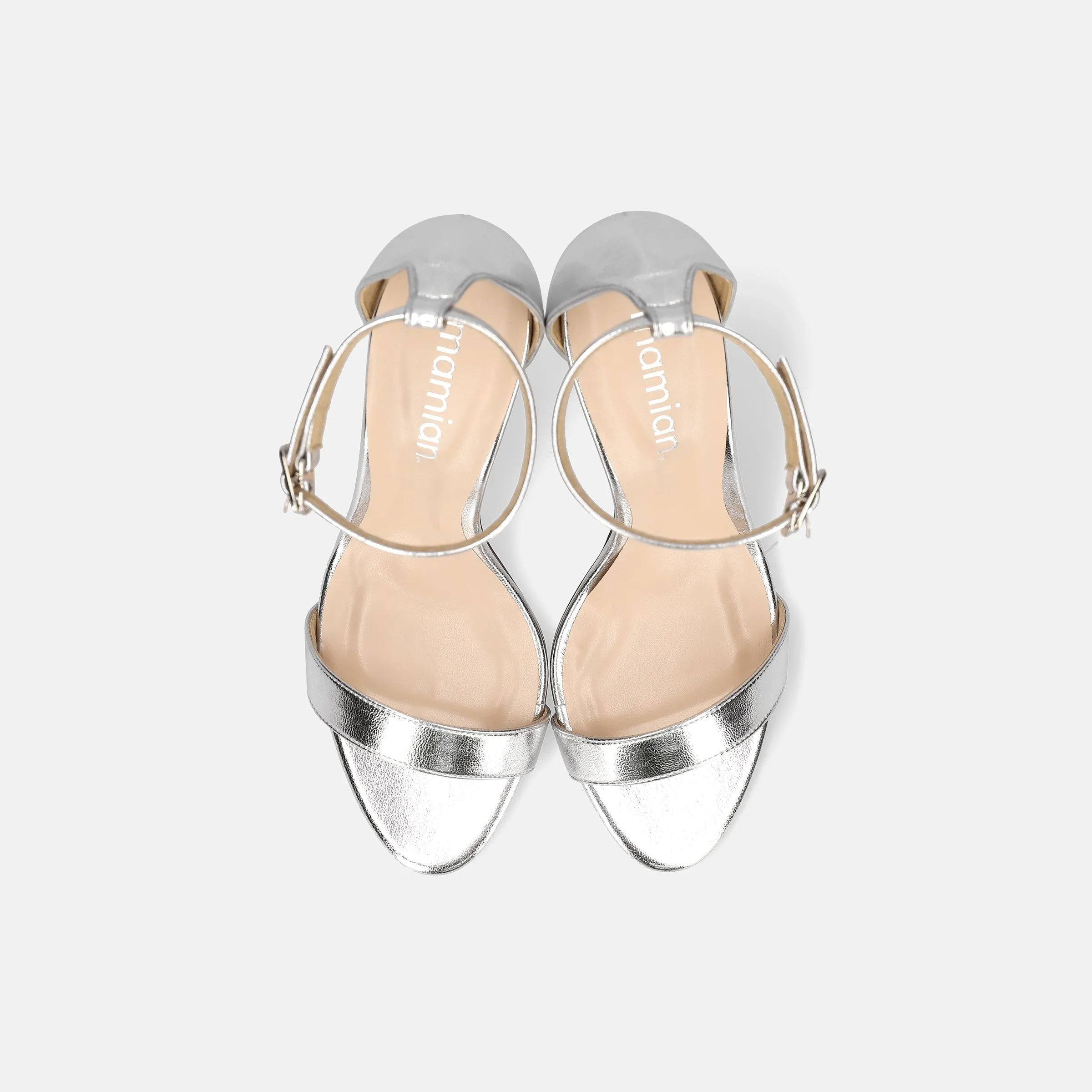 15% OFF: 2024SS: High Heel Line Sandals (3570) Silver