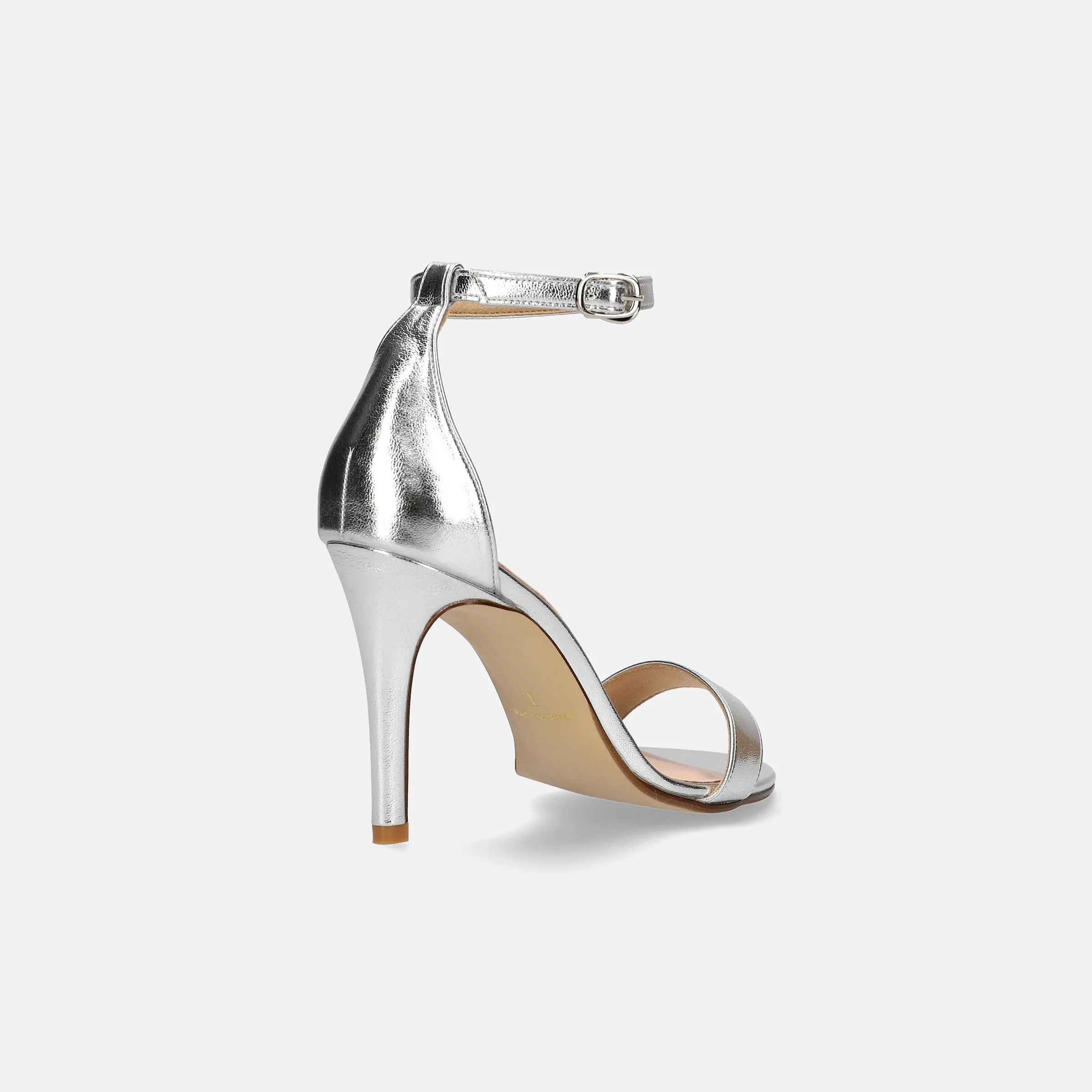 15% OFF: 2024SS: High Heel Line Sandals (3570) Silver