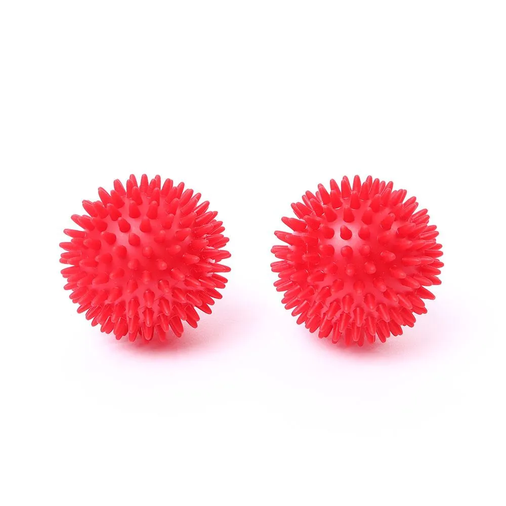 66fit 8cm Soft Spiky Massage Ball - Soft 2Pcs