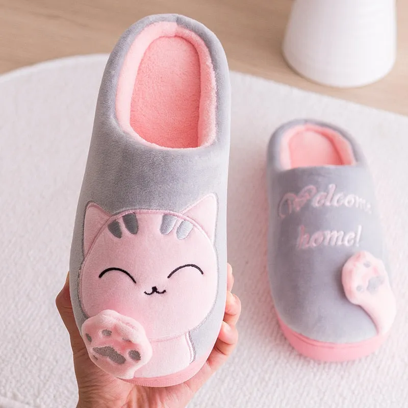 Adorable Cat Slippers