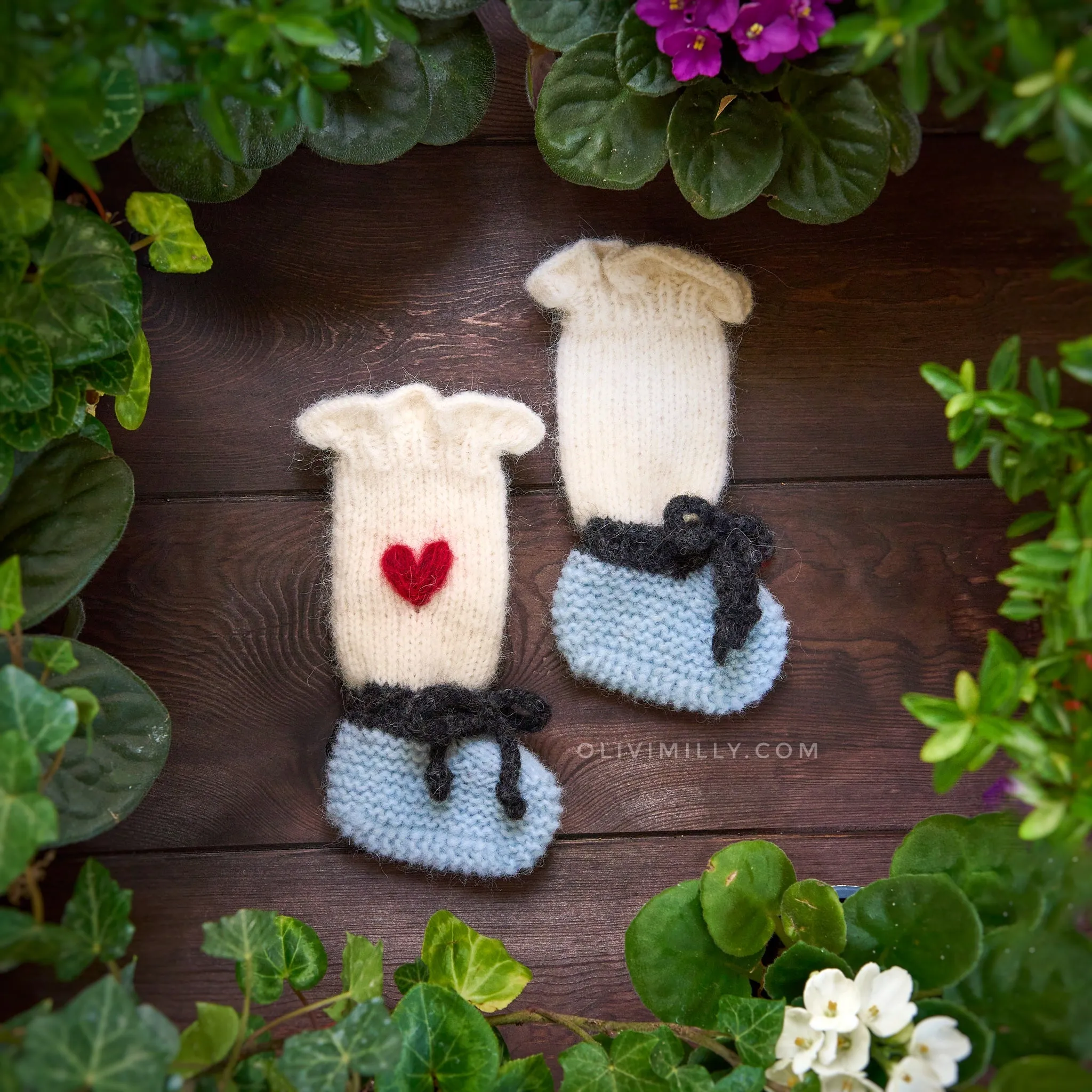 Alice Booties |blue| in stock (0-3m)