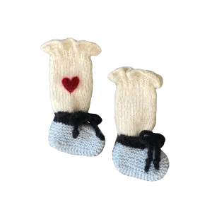 Alice Booties |blue| in stock (0-3m)