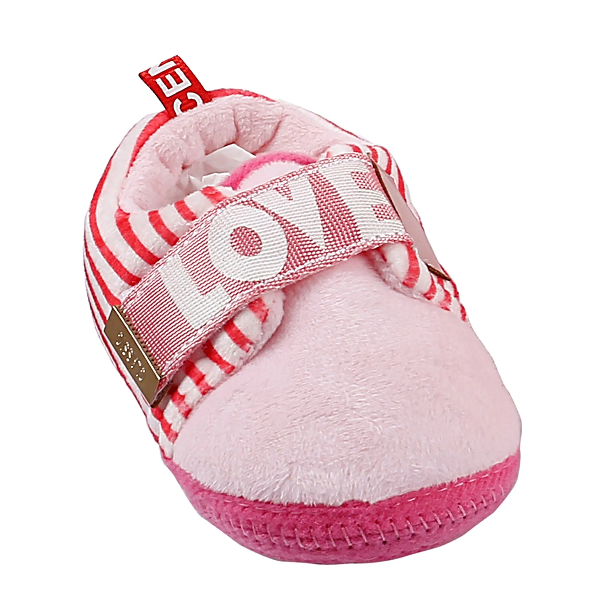 All About Love Brown And Pink 2 Pk Booties
