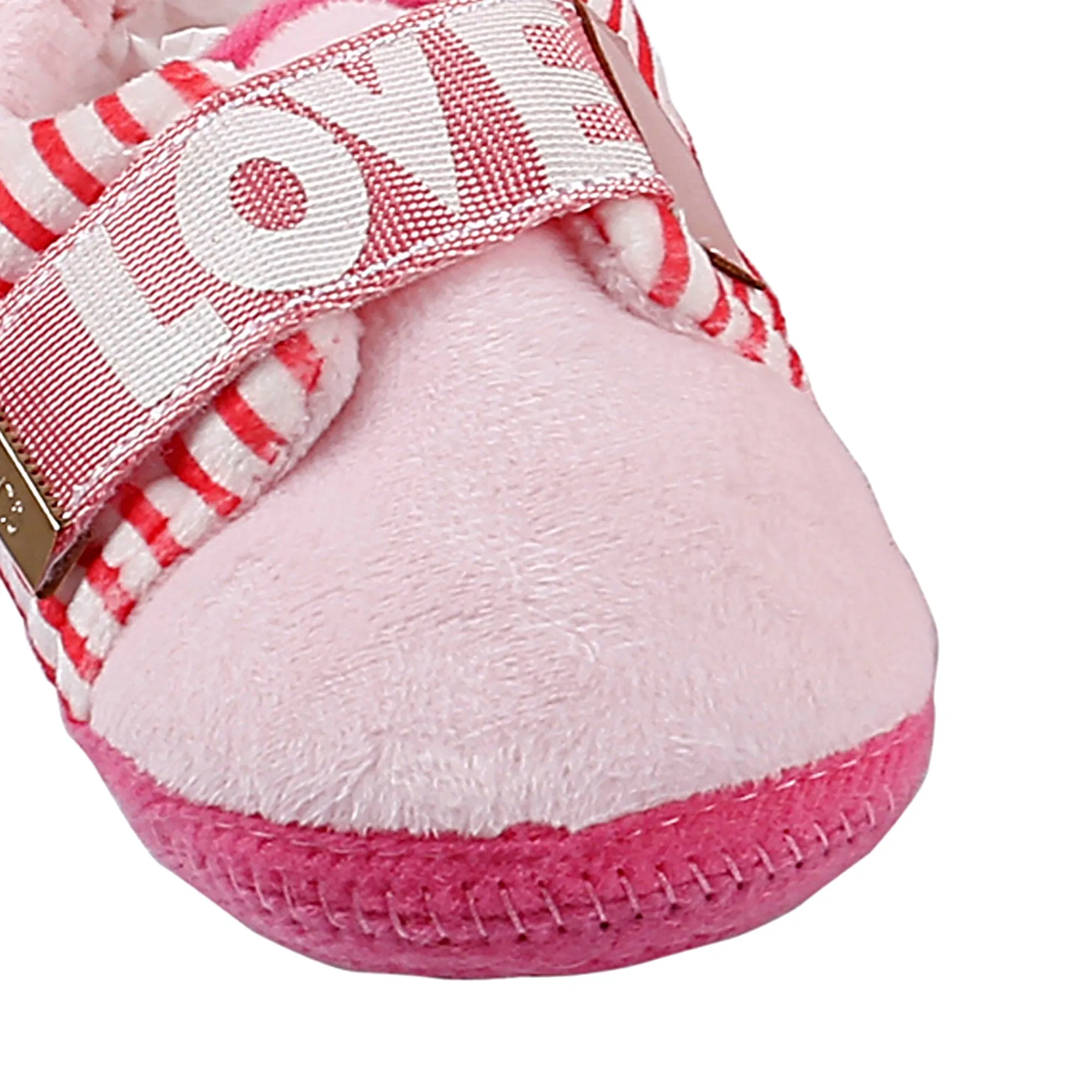 All About Love Brown And Pink 2 Pk Booties