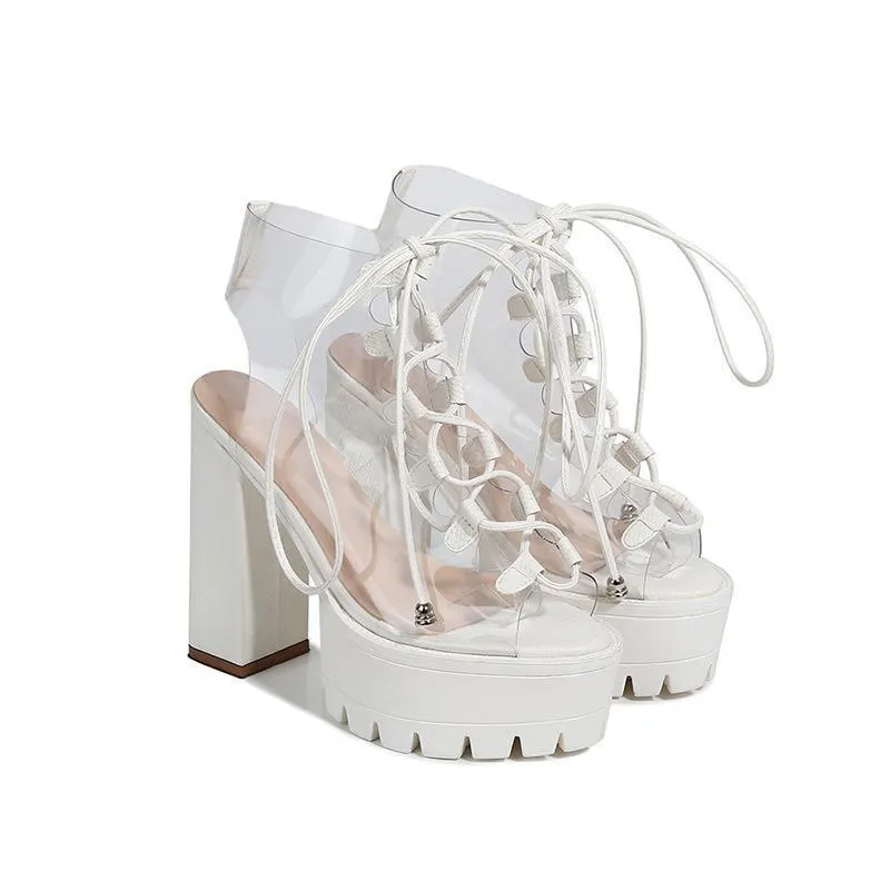 Amanda – Elegant High-Heeled Wedding Sandals