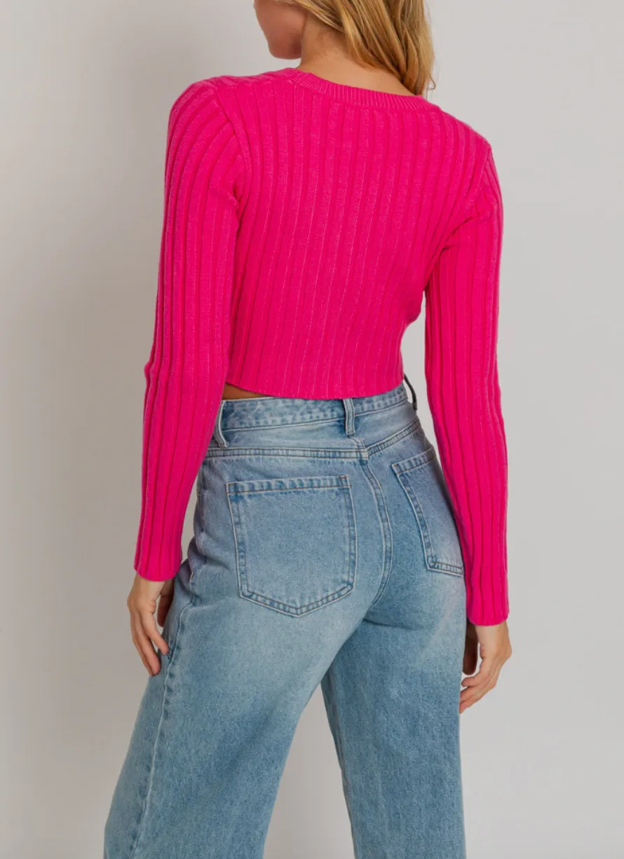 Asymmetrical Hem Sweater
