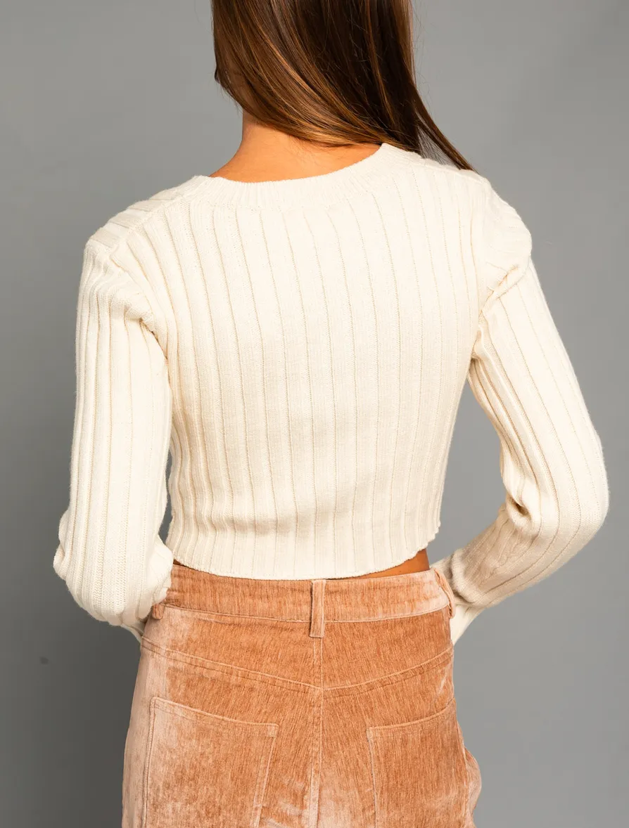 Asymmetrical Hem Sweater