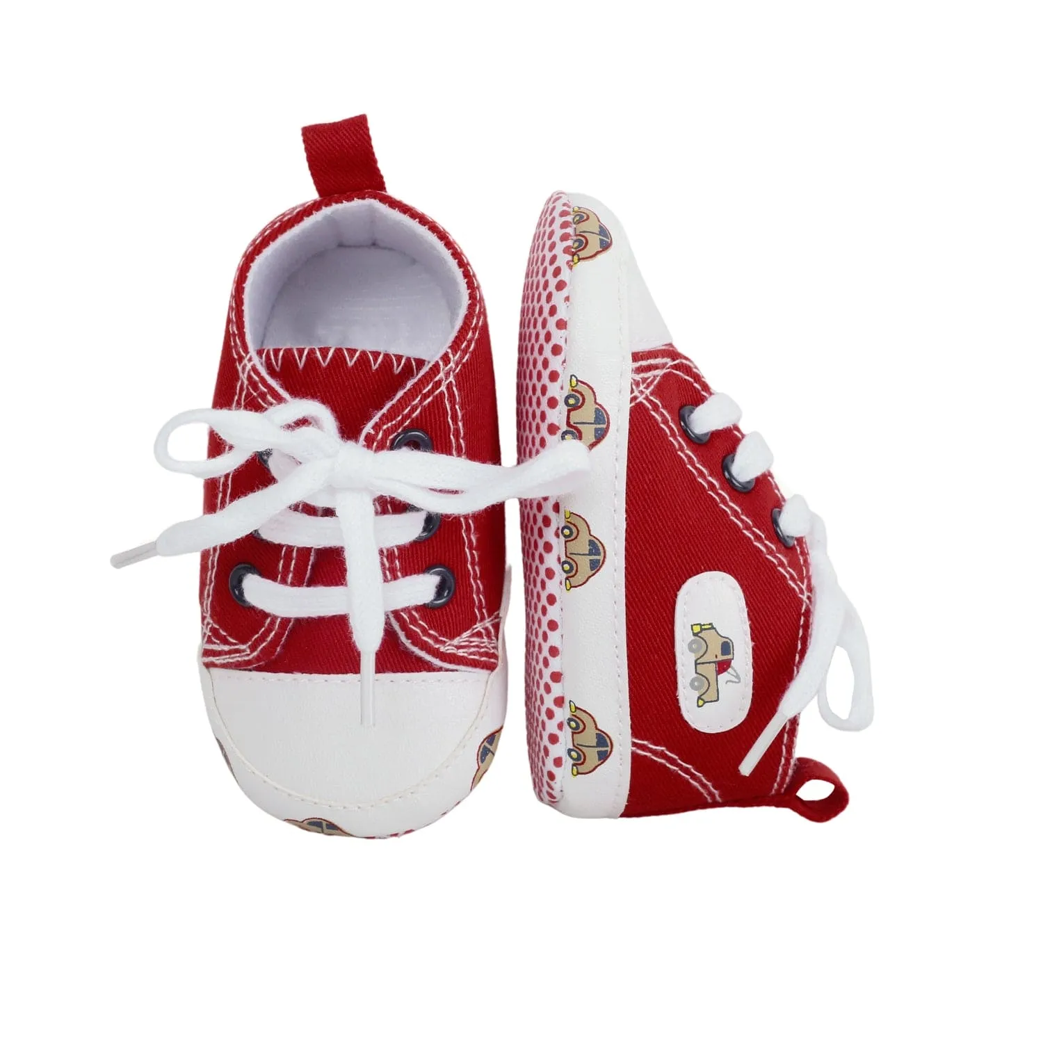 Baby Moo Car Red Sneakers