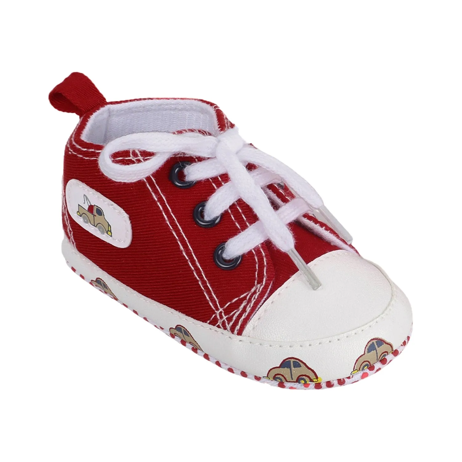 Baby Moo Car Red Sneakers