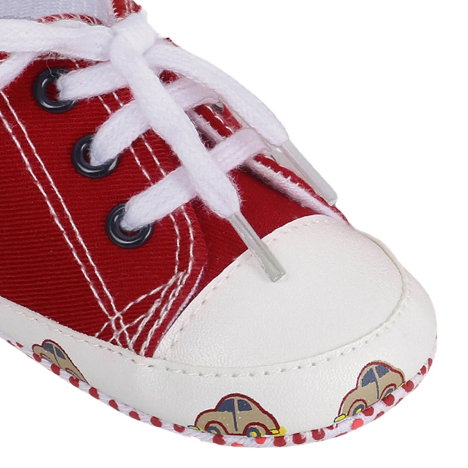 Baby Moo Car Red Sneakers