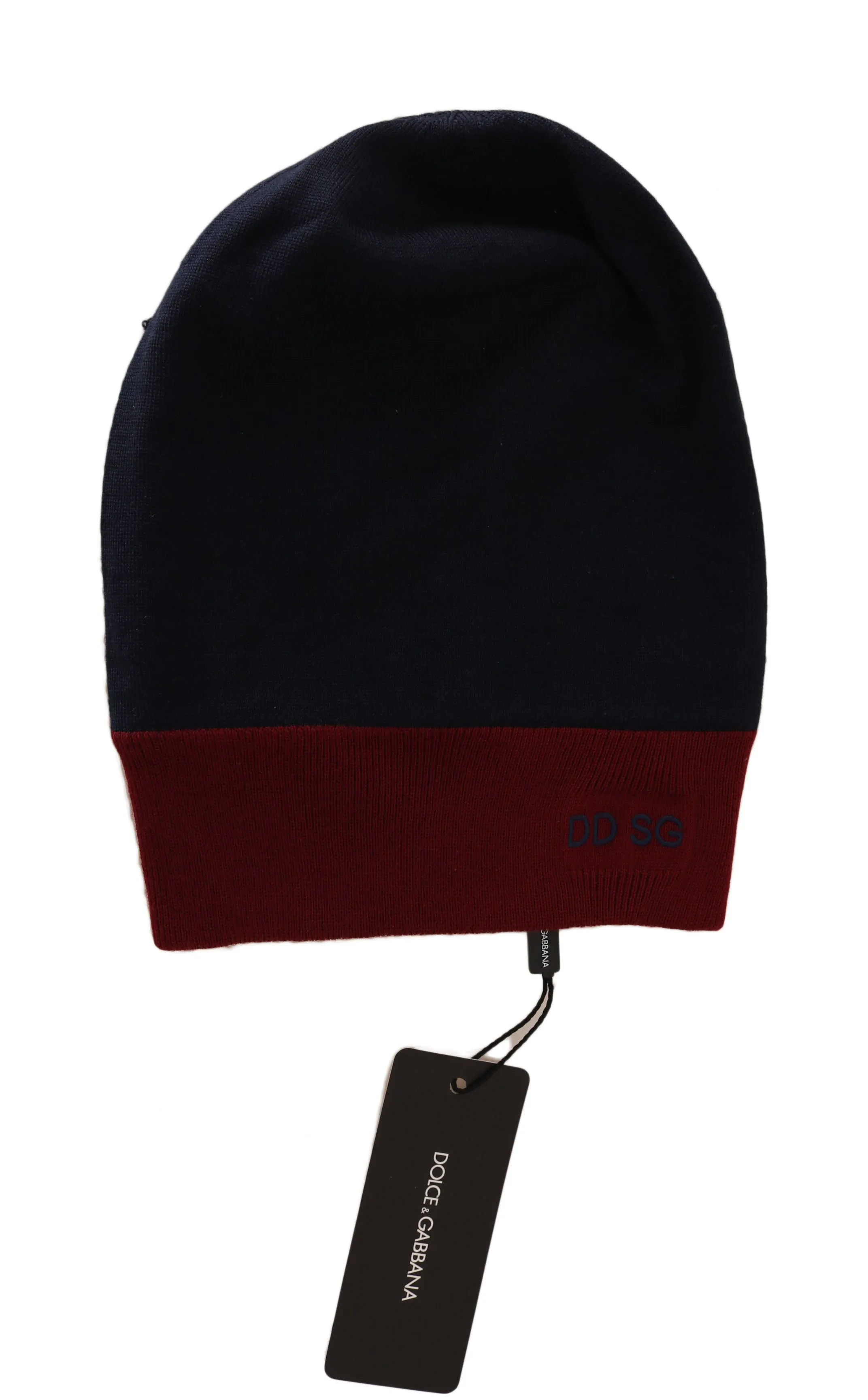 Beanie Wool Blue Bordeaux DD SG Warm Hat
