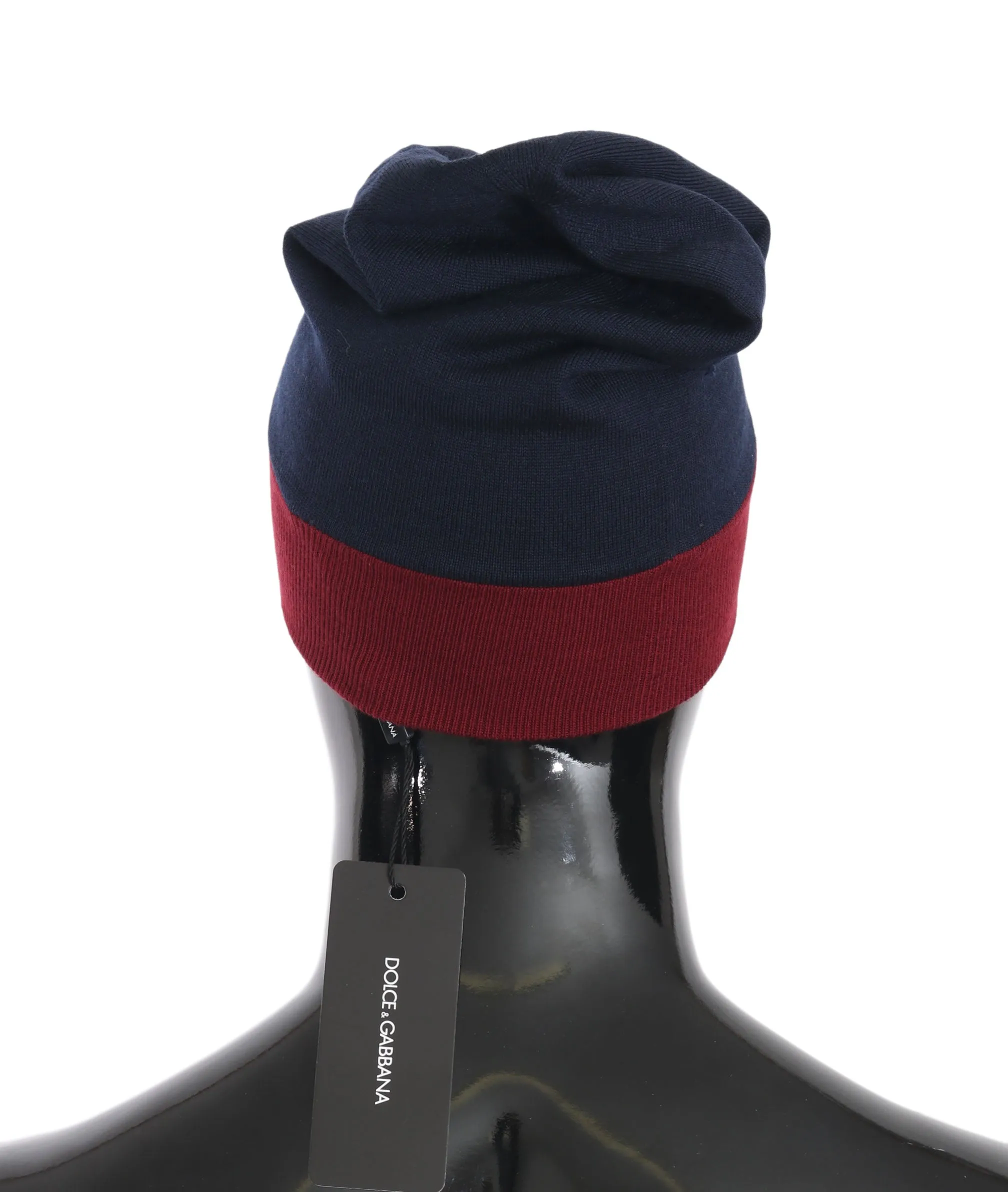 Beanie Wool Blue Bordeaux DD SG Warm Hat