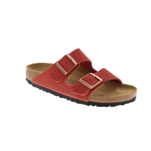 Birkenstock Arizona - Red Corduroy