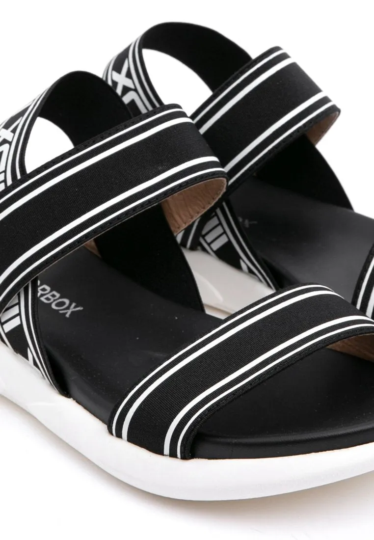 Black Sporty Sandal