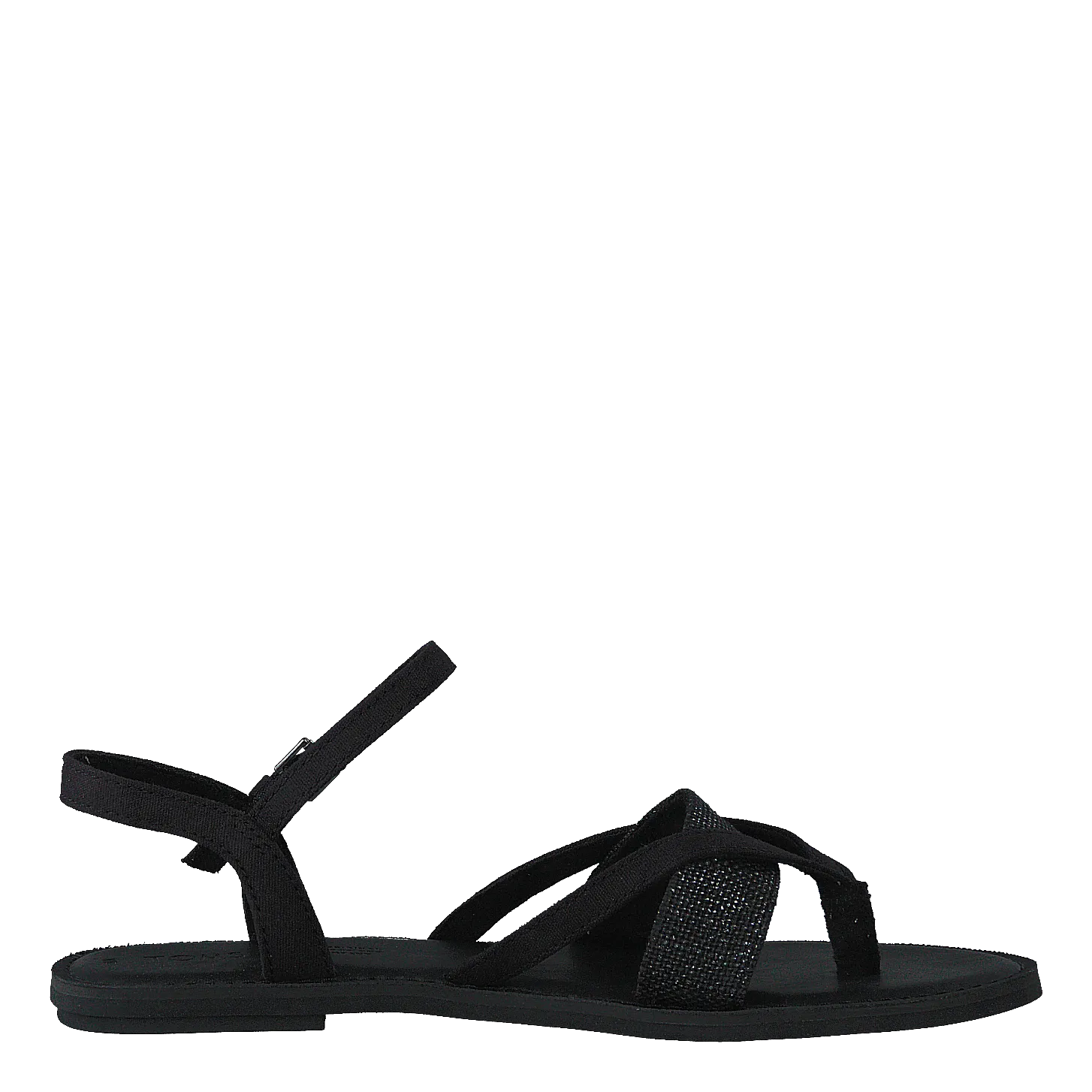 Blk Cvs/foil Woven Wm Lexie Sa Black