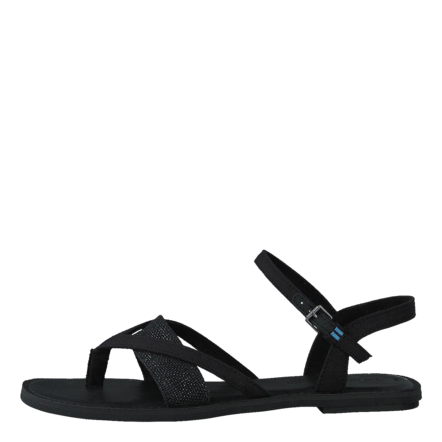 Blk Cvs/foil Woven Wm Lexie Sa Black