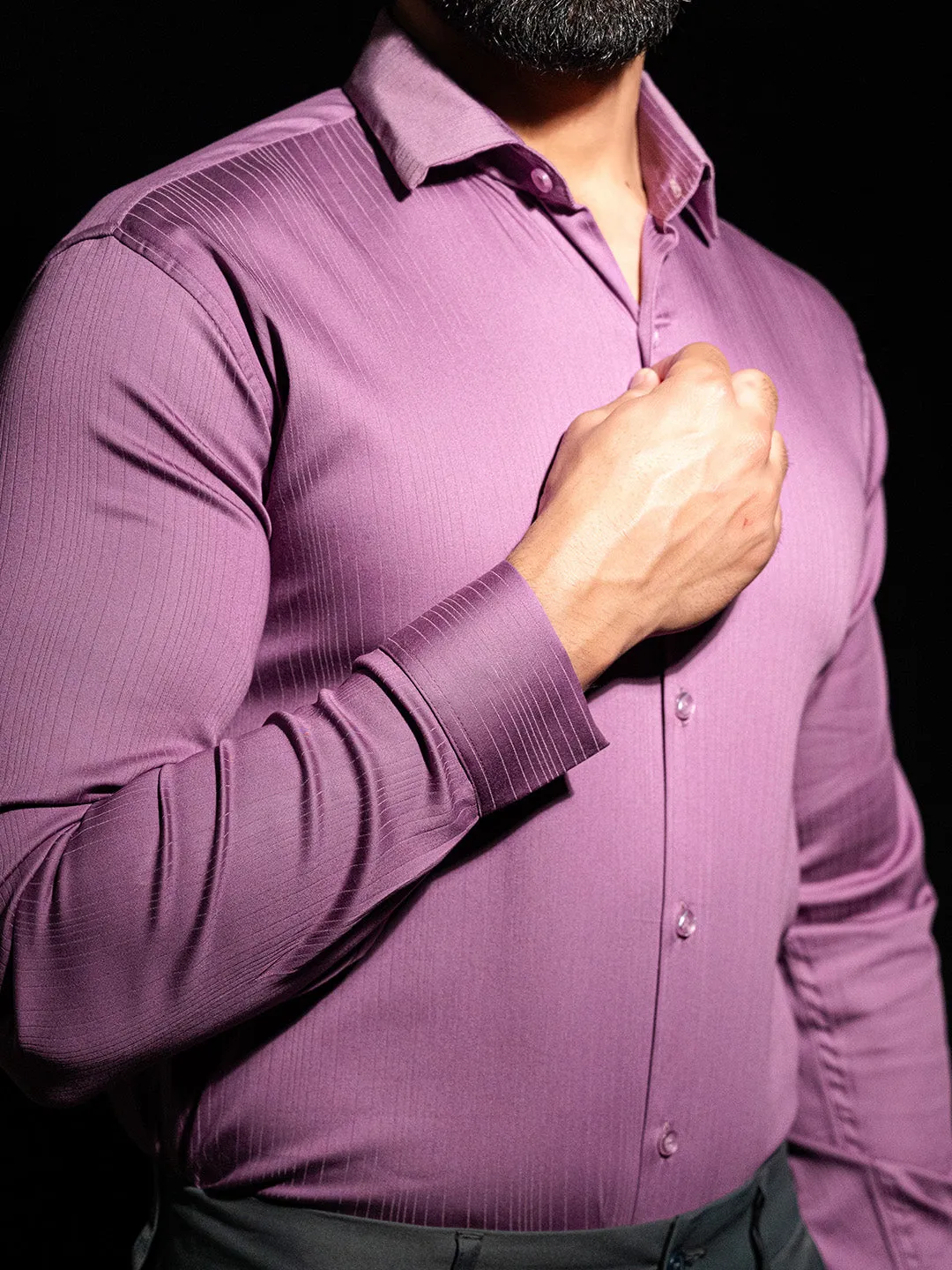 Byzantium Full Sleeves Solid Shirt