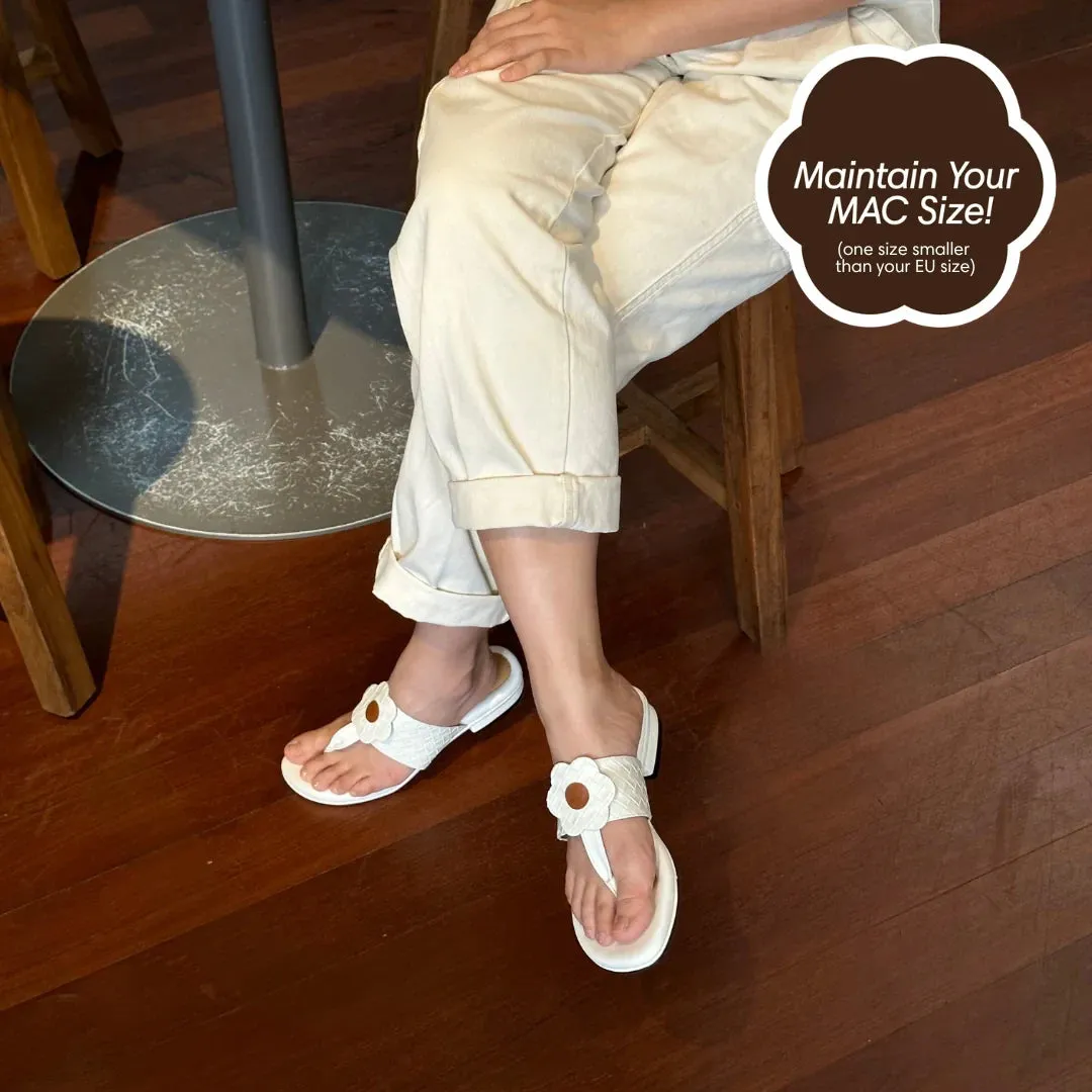 Charmed 2.0 by Hana White Sandals