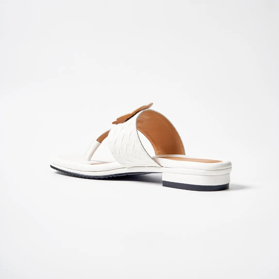Charmed 2.0 by Hana White Sandals
