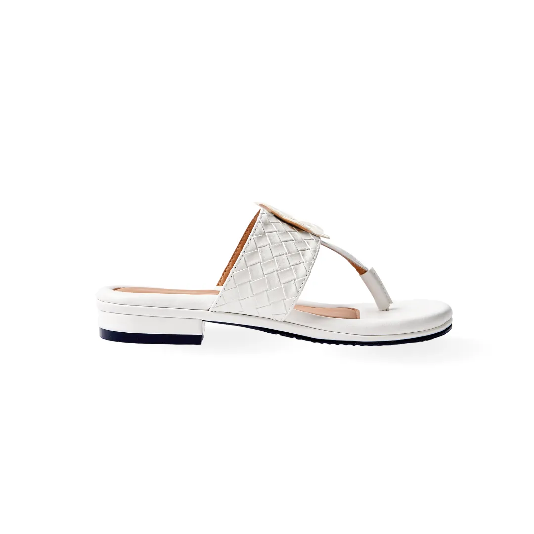 Charmed 2.0 by Hana White Sandals