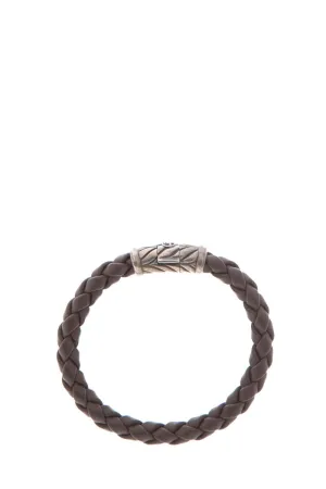 David Yurman Brown Chevron Woven  Bracelet
