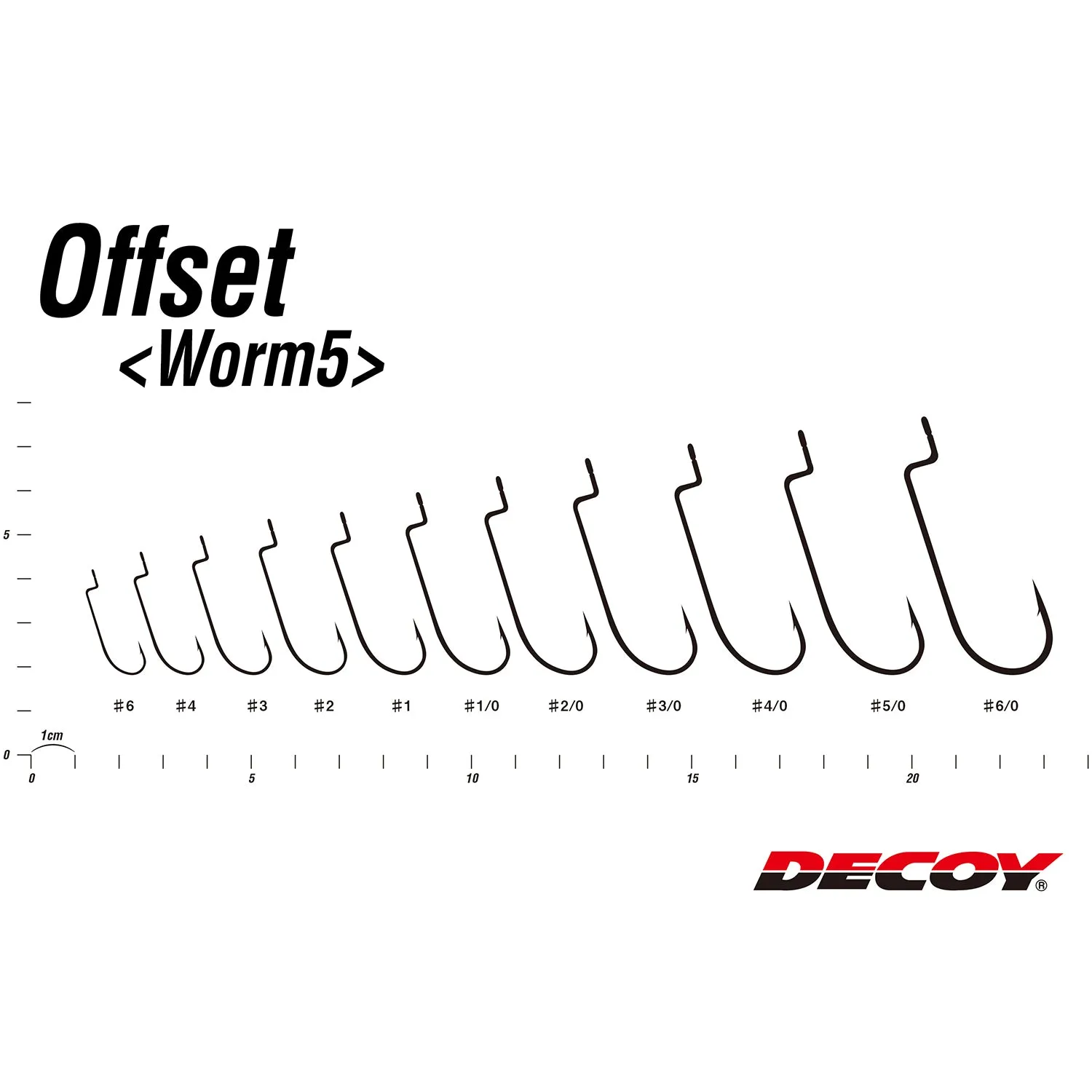 Decoy Worm Hook 5