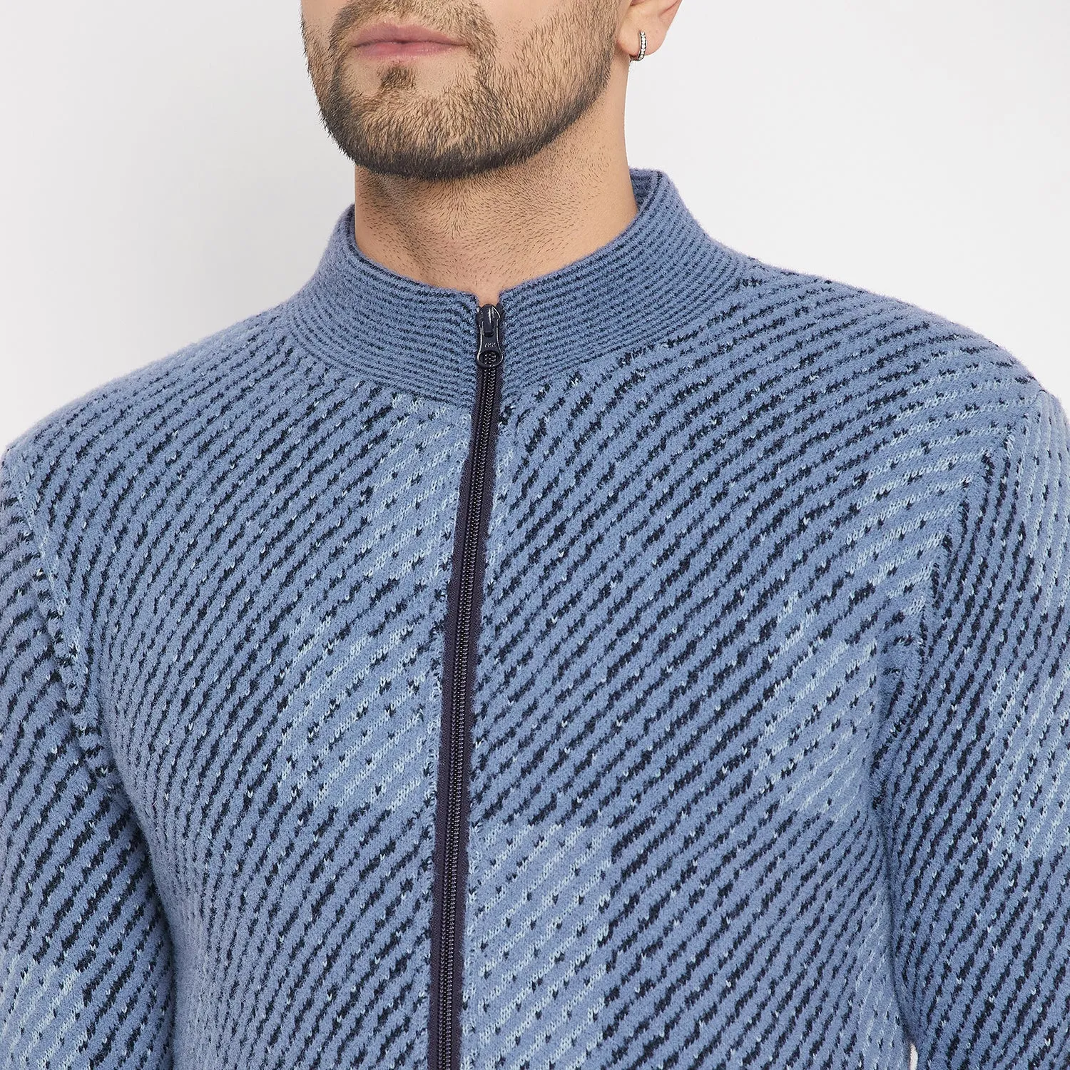 Duke Stardust Men Full Sleeve Zipper Cardigan (SDS2152)