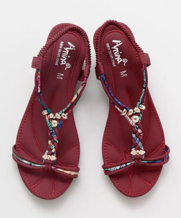 Fluffy Thong Sandals