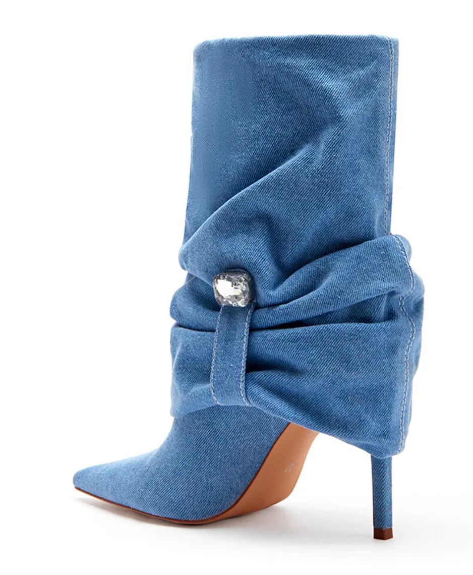 Fox Denim Booties