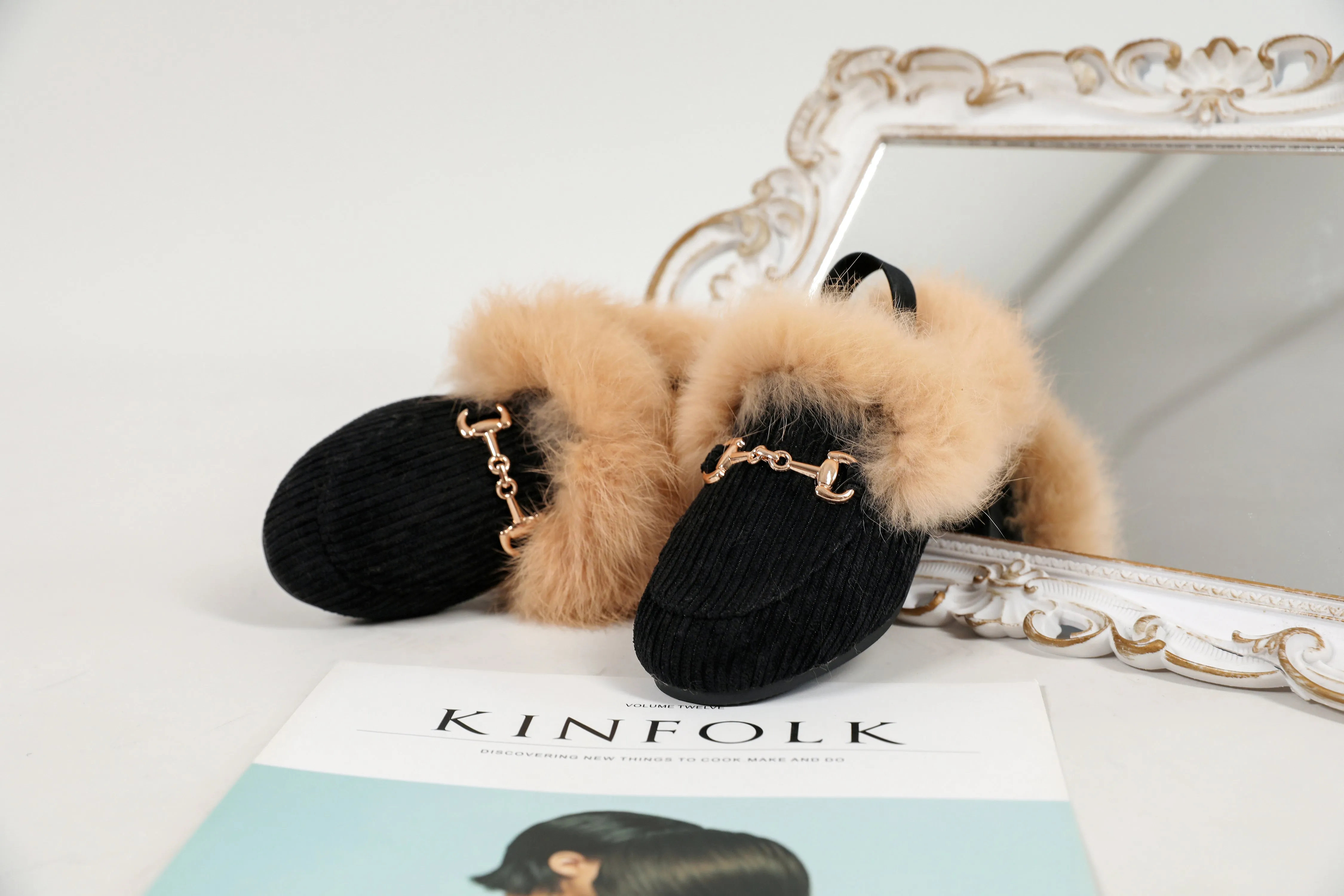 Fur Slippers