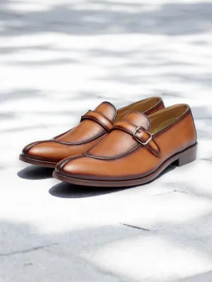 Goldmere Bit – Buckled Leather Loafers