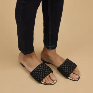 HANNA 78 BUBBLE SANDAL - BLACK
