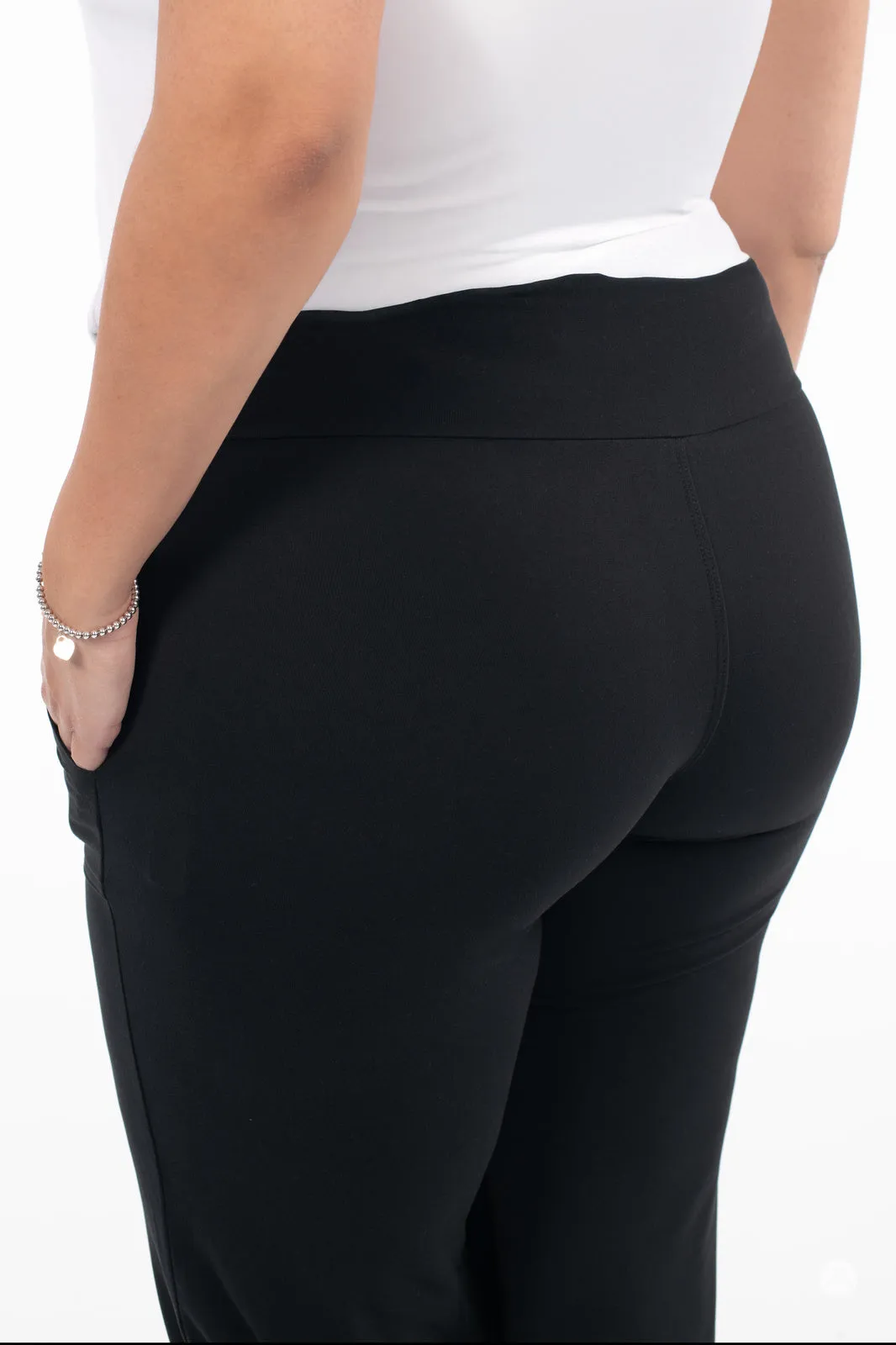 High-Waist Wide Leg Crops