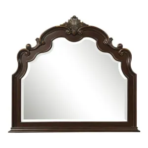 Homelegance Antoinetta Mirror in Warm Cherry 1919-6