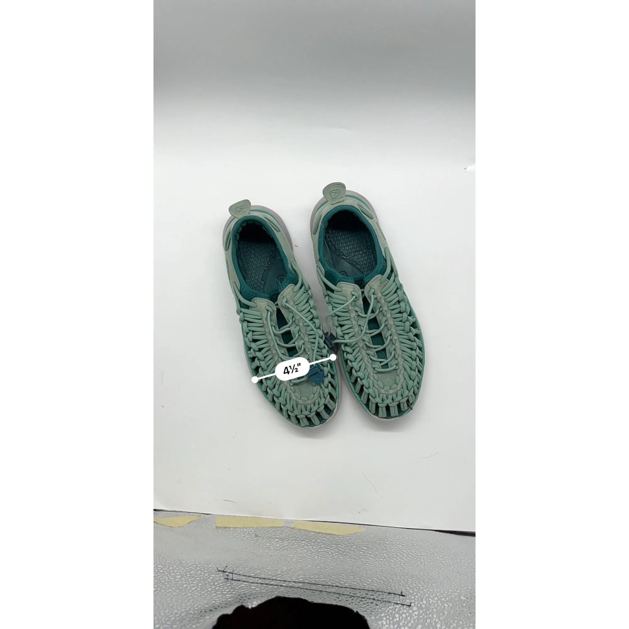 Keen Uneek Green Woven Sandals Mens Lightweight Outdoor Footwear #6642