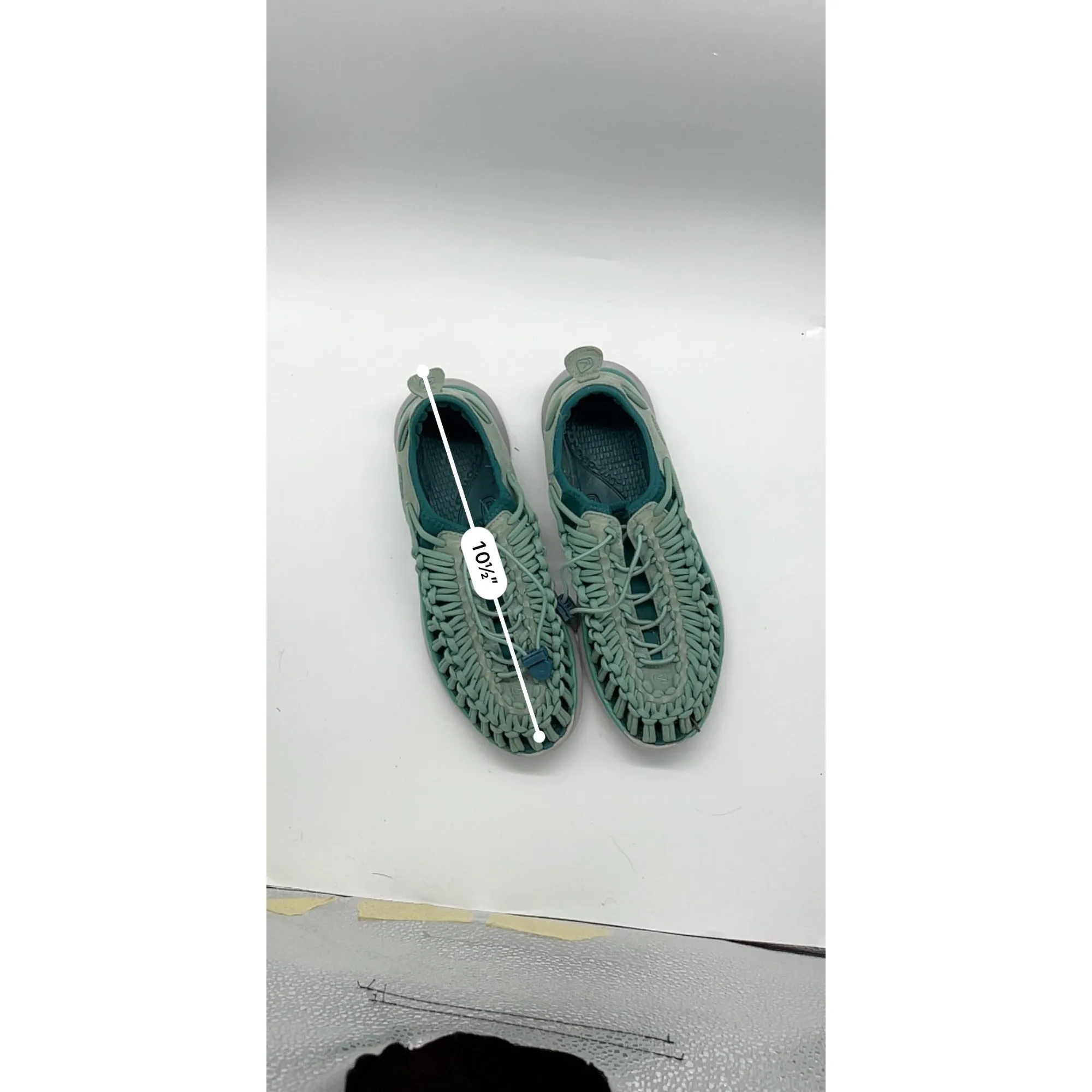 Keen Uneek Green Woven Sandals Mens Lightweight Outdoor Footwear #6642