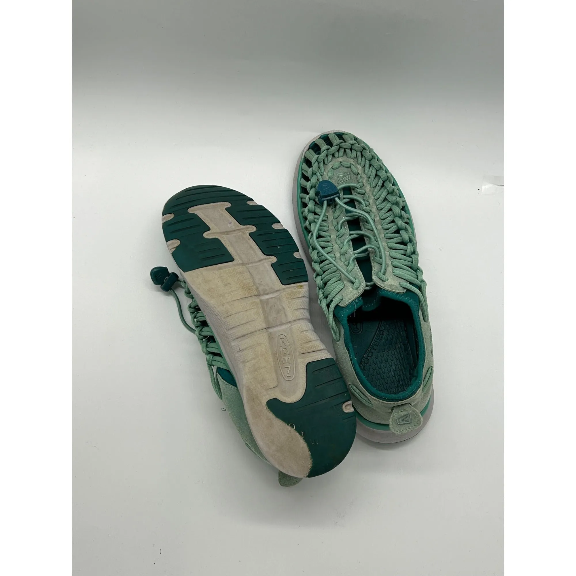 Keen Uneek Green Woven Sandals Mens Lightweight Outdoor Footwear #6642