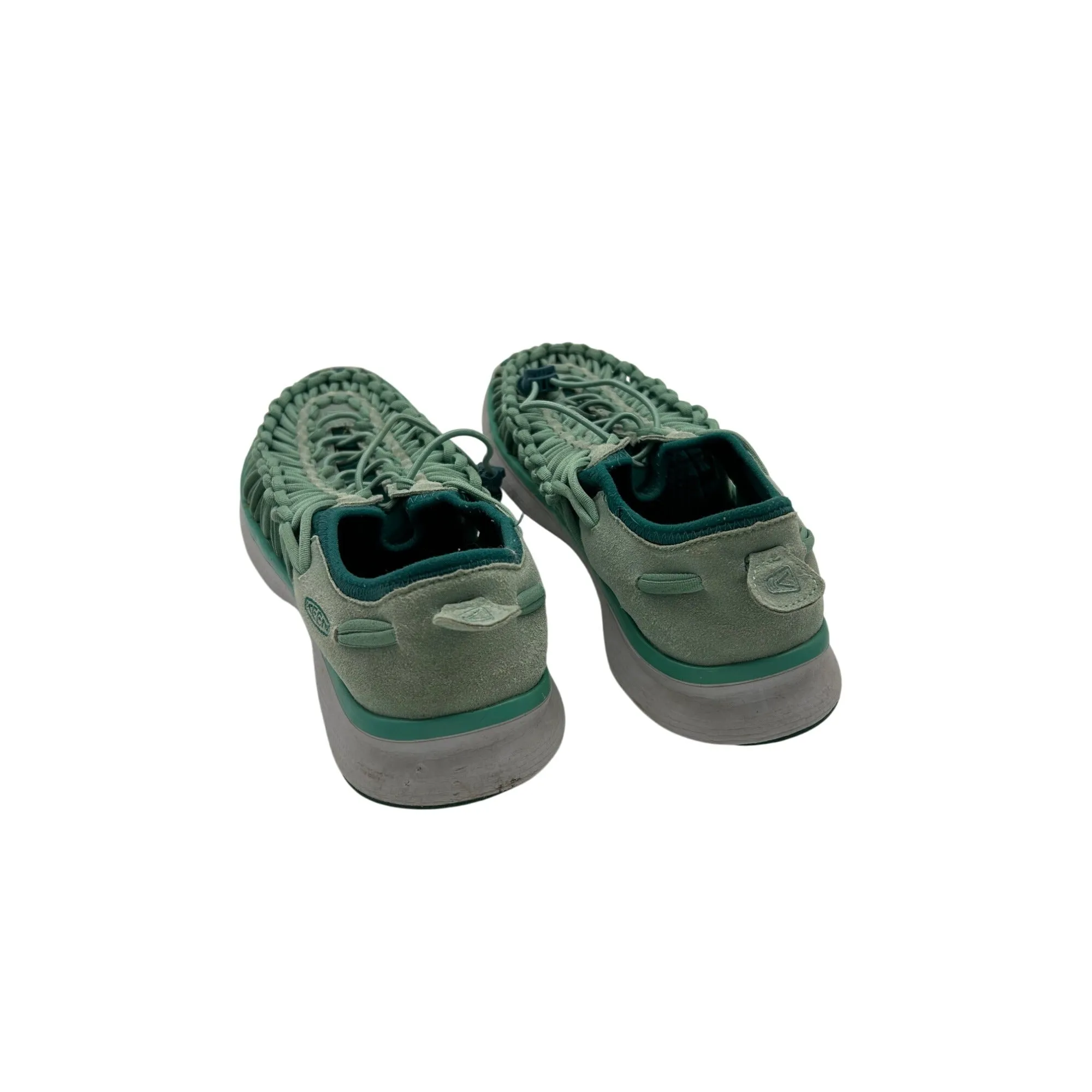 Keen Uneek Green Woven Sandals Mens Lightweight Outdoor Footwear #6642