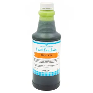 Key Lime Flavor Fountain - 4 oz. - 32 oz. - Ice Cream and Beverage Flavors - LorAnn Oils - Canadian Distribution