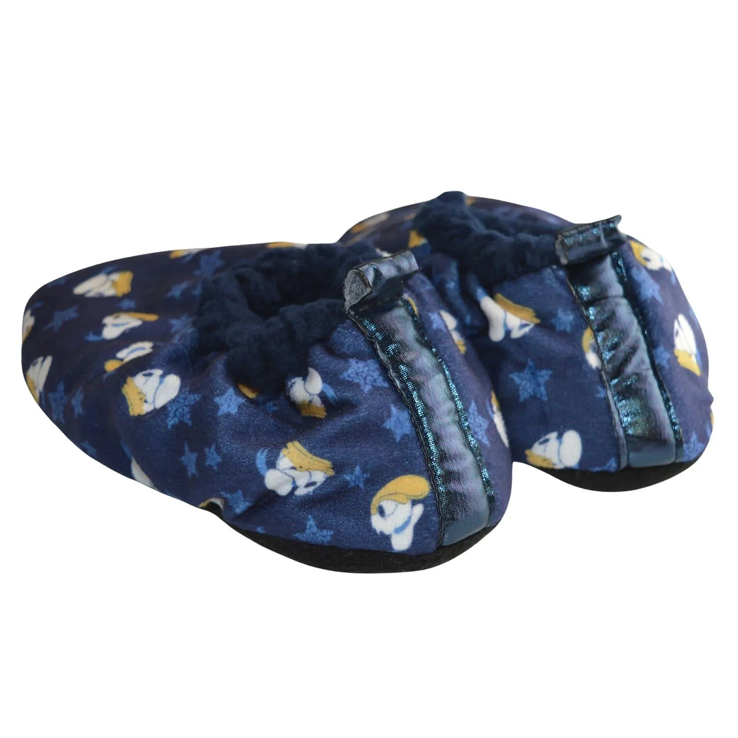 Kids Shoes Disney's Donald Duck Sherpa Non-slip Kids Slippers (11-12T to 2-3)