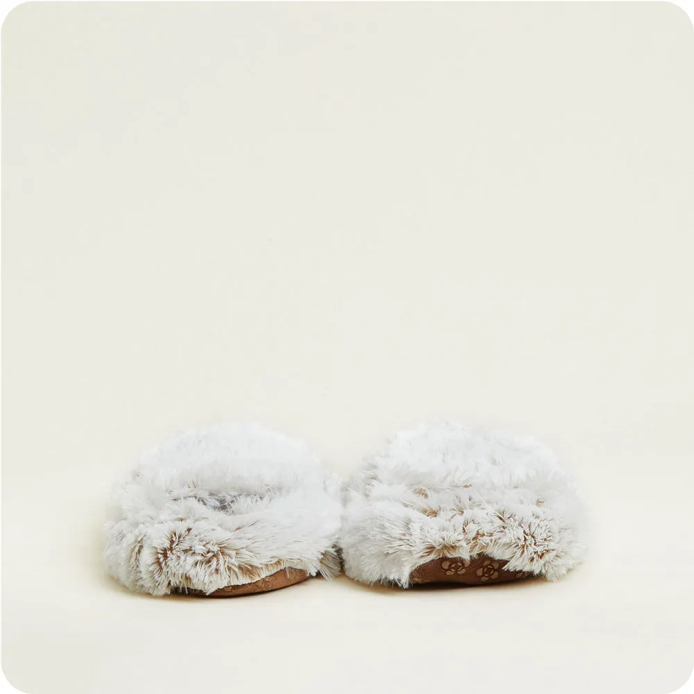 Marshmallow Brown Slippers Warmies®