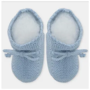 Martin Aranda - Baby Booties Knit Montefioralle, Blanco Roto