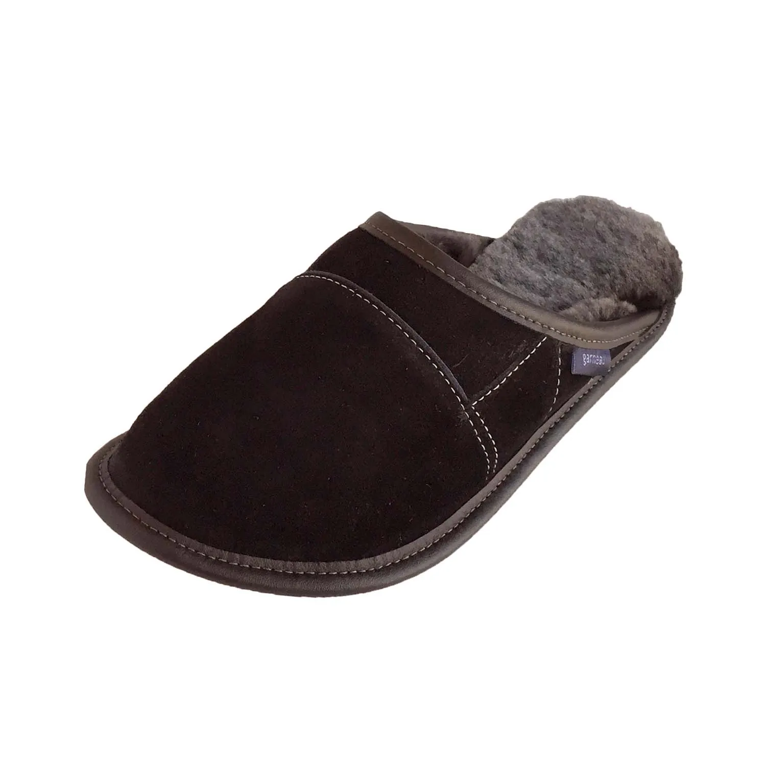 Men's Sheepskin Slip-On Mule Slippers