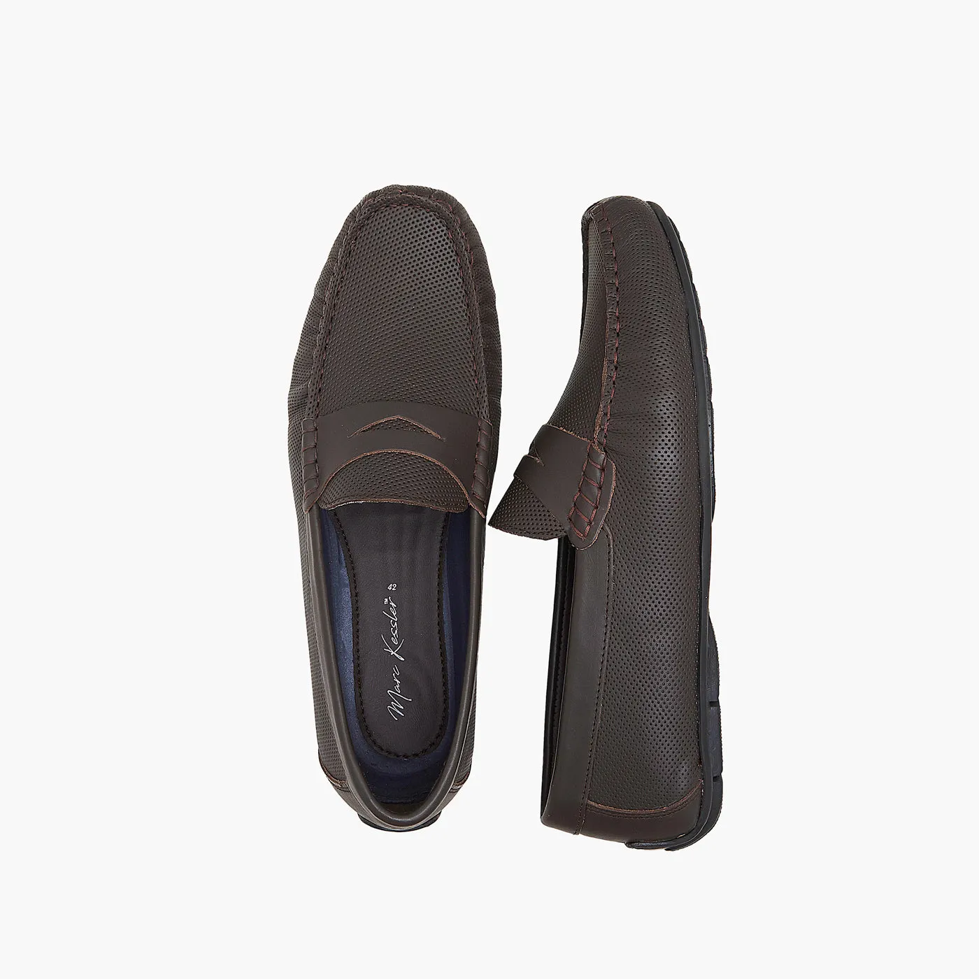 Men's Textured Loafers