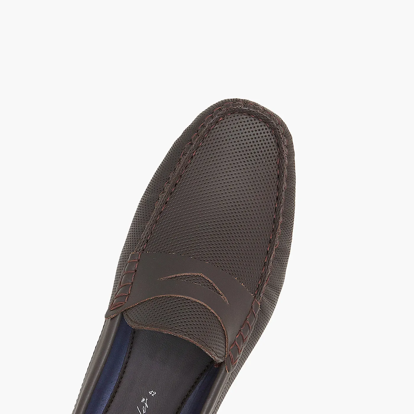Men's Textured Loafers