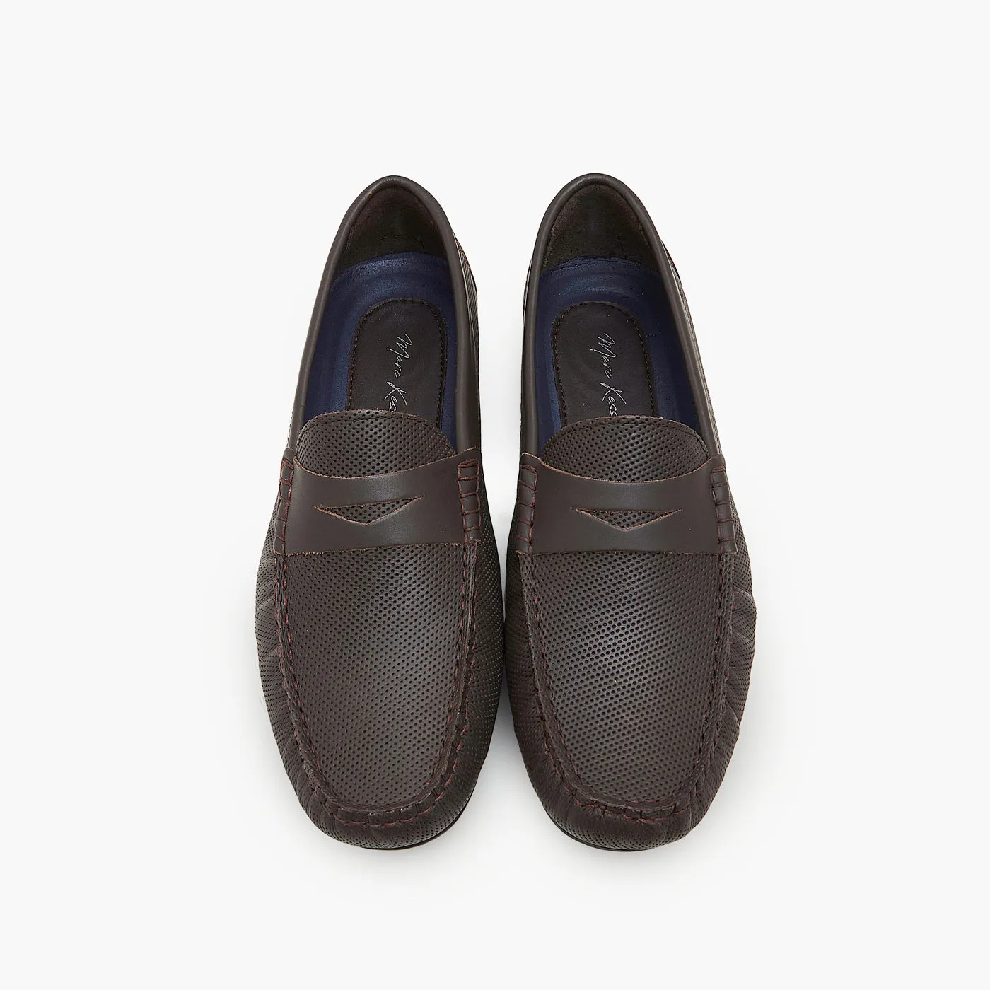 Men's Textured Loafers