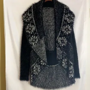 Milano open front cardigan Sz S/M but fits me L/XL