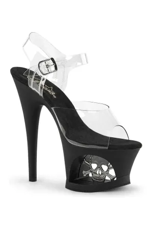 MOON-708SK Clear Vinyl Sandal