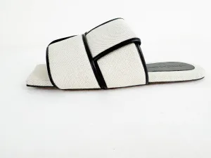 NEW Bottega Veneta Woven Slides Size 10
