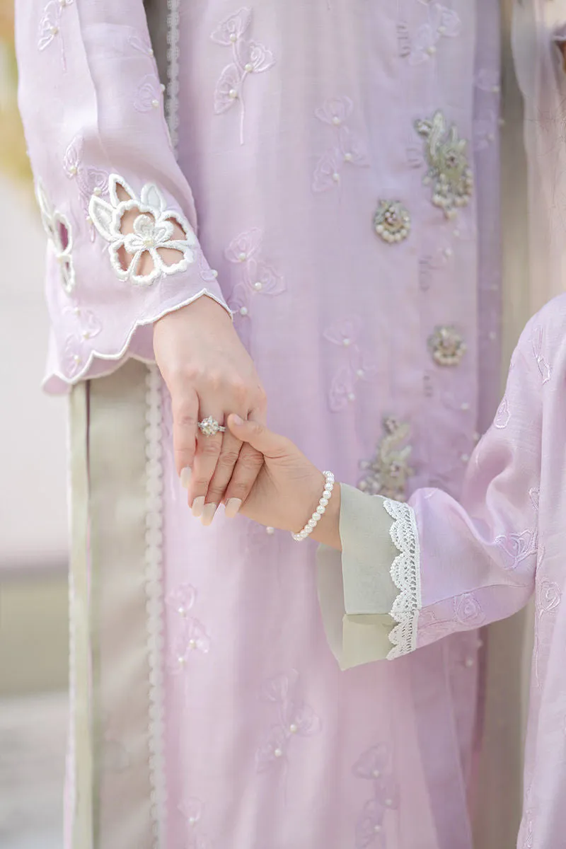 Nimra - Lilac - Shirt And Dupatta
